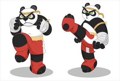 Panda-Muay泰国图片下载