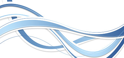 蓝白相间的企业波浪背景素材图片