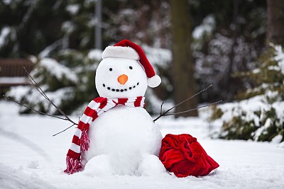 雪人素材图片