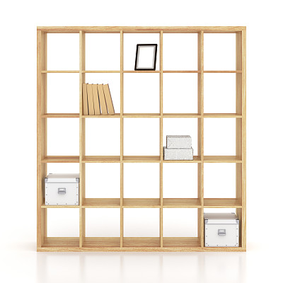 书架孤立图片下载