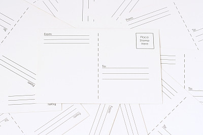 空白明信片的背景图片下载