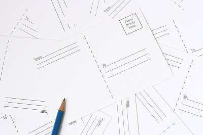 空白明信片的背景图片下载