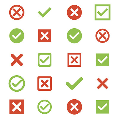 复选标记集素材图片