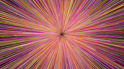 抽象的爆炸烟花的光芒图片下载