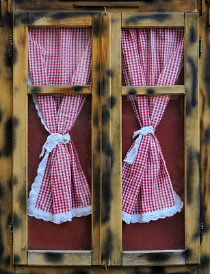 窗户和窗帘图片下载