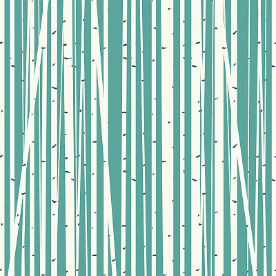 白桦林矢量背景映衬着蓝天图片下载