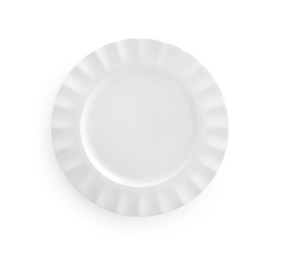 顶视图的白色空板孤立的白色图片下载