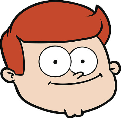 卡通男脸图片下载