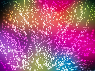 抽象背景散景，彩色圆圈图片下载