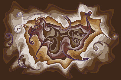 抽象的彩色背景和漩涡波。与复制空间添加文本Eps 10矢量插图图片下载