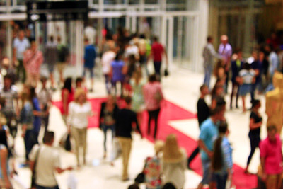 模糊的人群形象图片下载