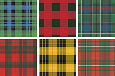 チェック柄　パターン　セット for スウォッチ图片下载