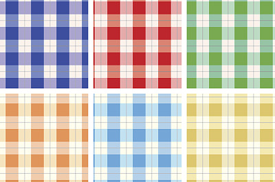 チェック柄　パターン　セット for スウォッチ图片下载