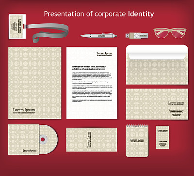 企业形象的模板图片下载