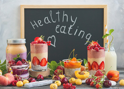 浆果的水果冰沙图片下载