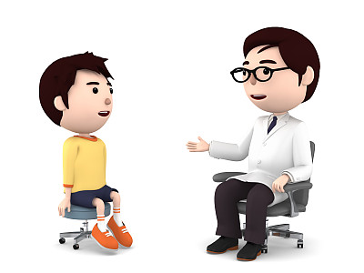 医患之间的医疗咨询。图片下载