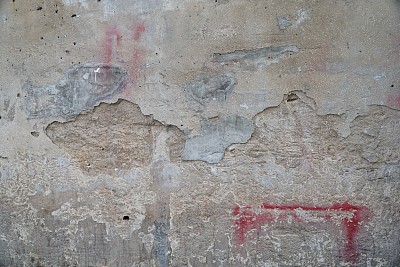 古色古香的背景纹理，古老的砖石在古老的水泥上带有裂缝图片下载