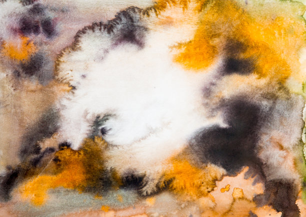 抽象水彩手绘背景。素材图片