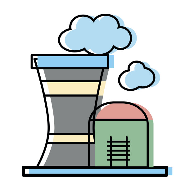 工业工厂对环境和生态的污染图片下载