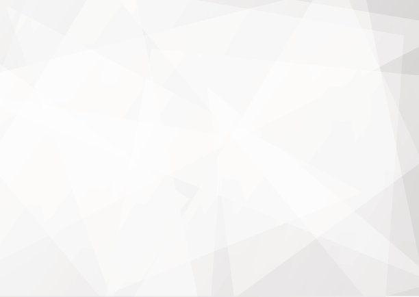 在灰色背景上带光的抽象三角形素材图片