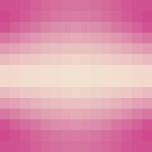 向量梯度背景在深浅粉红色由像素的单色方块素材图片