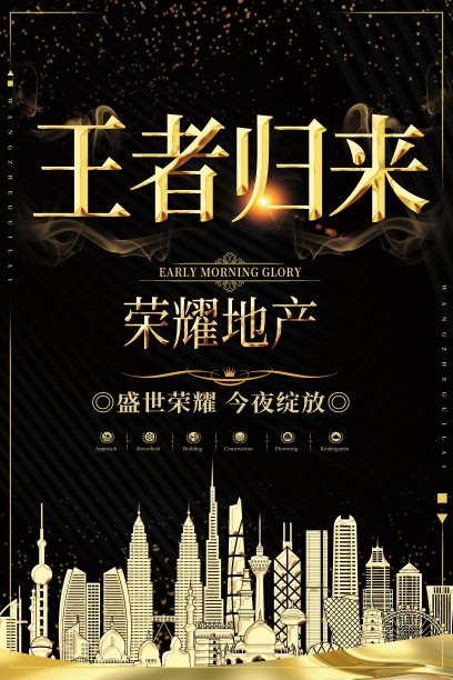 王者归来地产海报图片下载