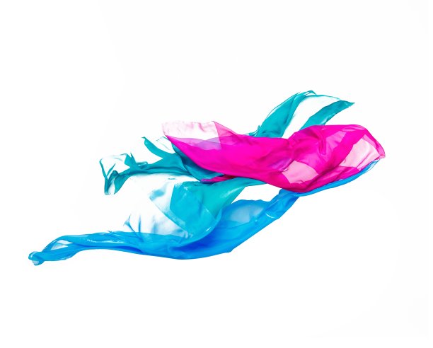 丝滑飘逸色彩鲜艳丝绸图片下载