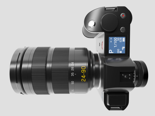 光学镜头相机-俯视图图片下载