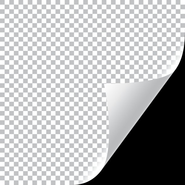 卷页角图片下载