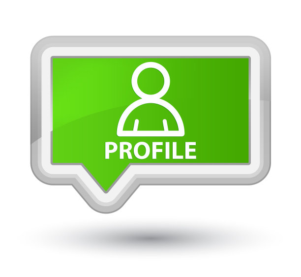 配置文件(成员图标)素色软绿色横幅按钮图片下载