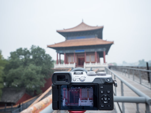 北京紫禁城的瞭望塔图片下载