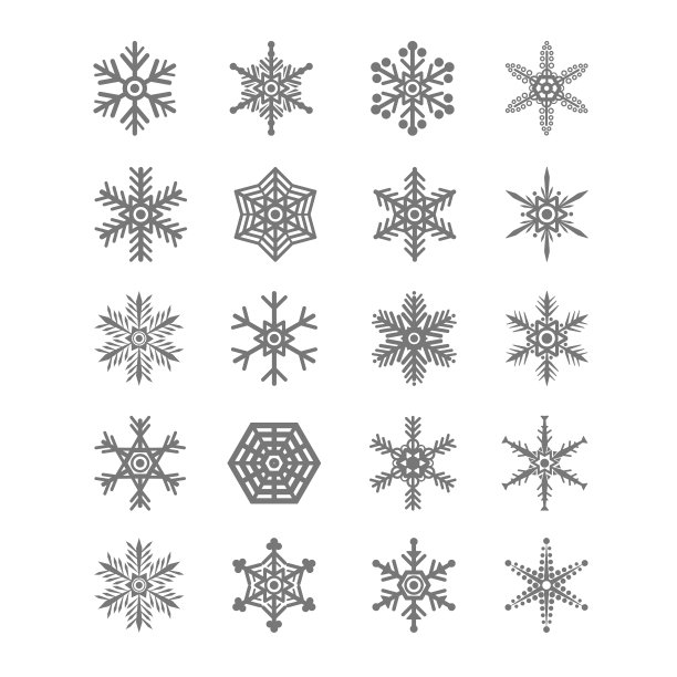 雪花图标图片下载