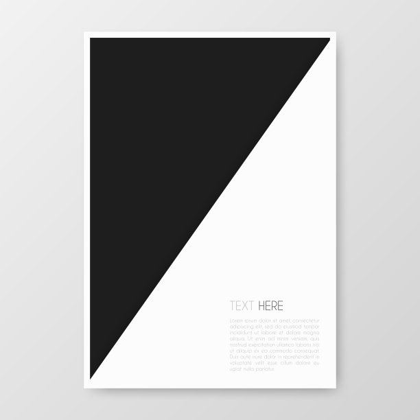 宣传册模板布局，封面设计，商业年度报告，传单，杂志图片下载