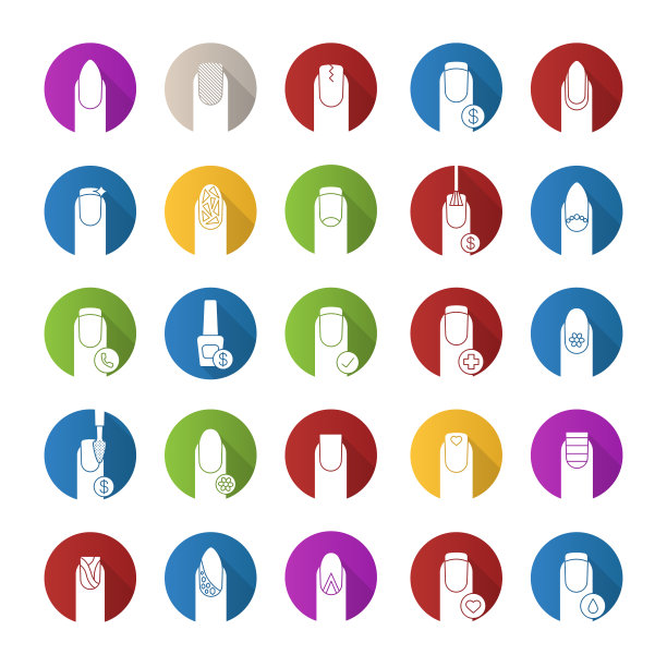 修指甲的图标图片下载