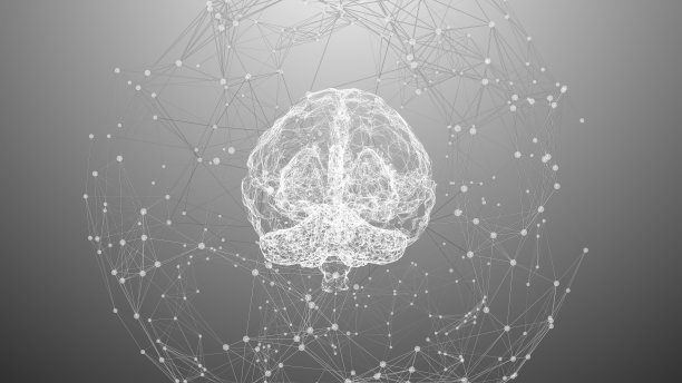 用于思考的大脑人工智能神经网络素材图片