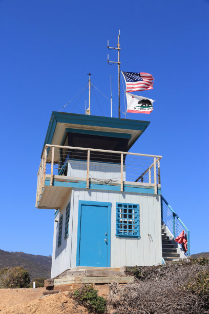 加州的救生员塔图片下载