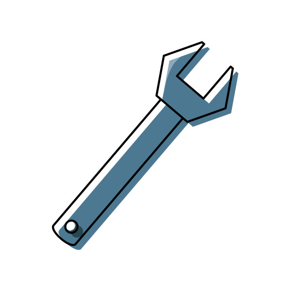 扳手矢量图图片下载
