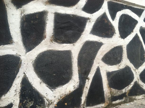 复古小石墙图片下载