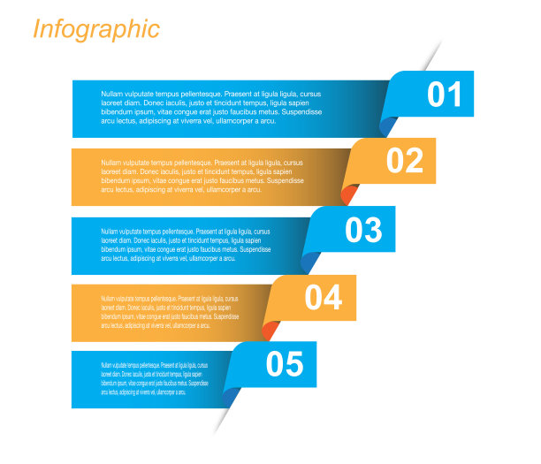 信息图表设计模板图片下载