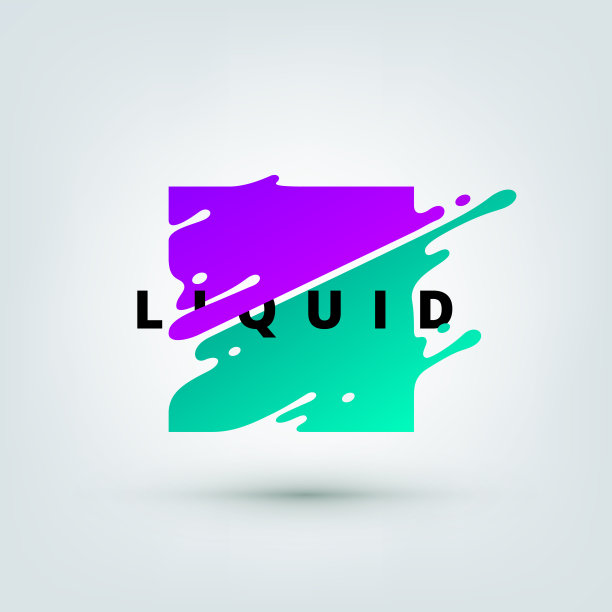 矢量插图的抽象彩色正方形素材图片