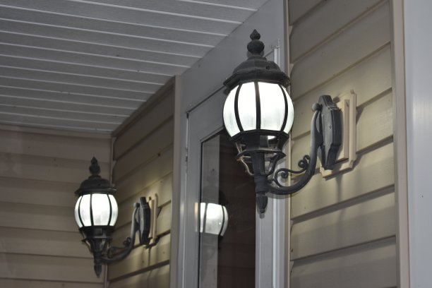 前廊的新照明图片下载