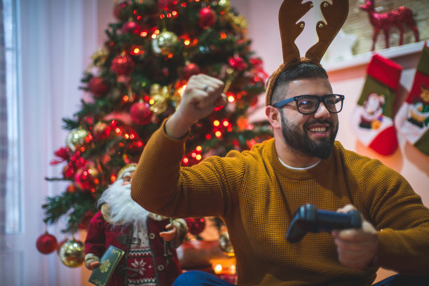 圣诞节娱乐时间图片下载