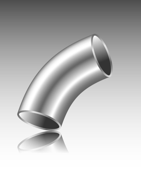 镀锌钢管件及连接件，矢量图图片下载