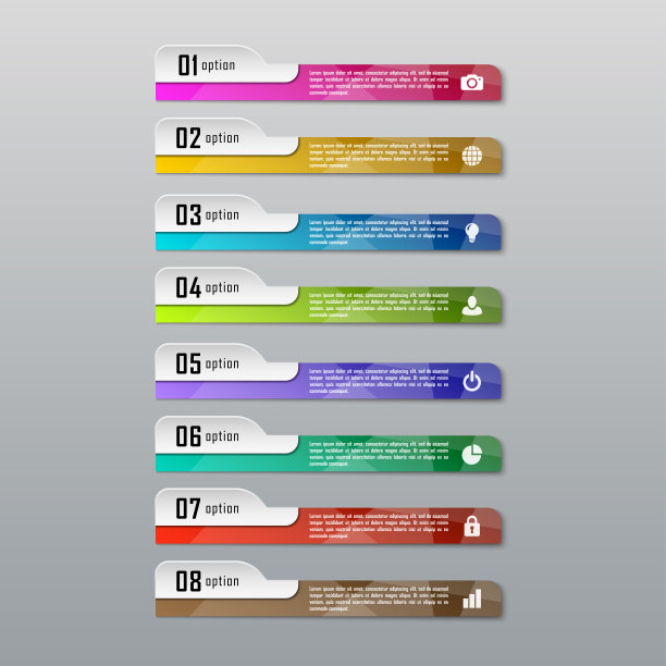 摘要信息图形用于业务模板图表、图表、网页设计、工作流布局图片下载