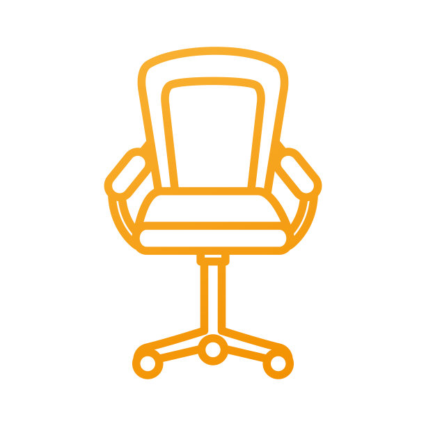 家具扶手椅办公转轮设备图片下载