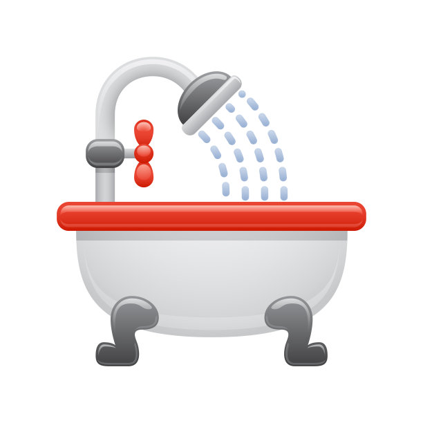 淋浴和浴缸- Novo图标图片下载