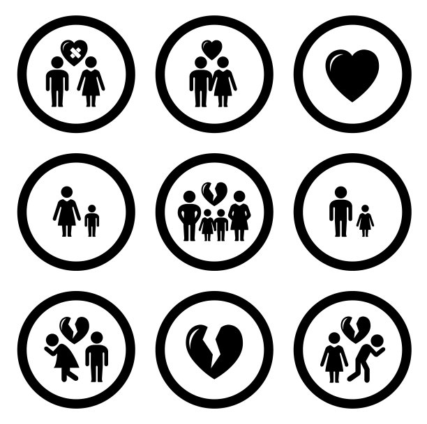 家庭状况标志图片下载