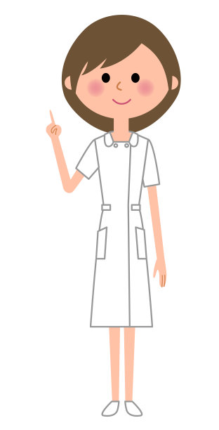 护士,手指指向图片下载