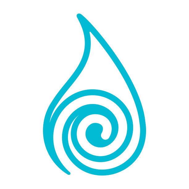 抽象线水符号图片下载