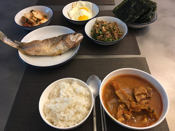 韩国午餐图片下载